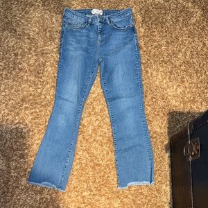 Free People Classic Blue Jeans